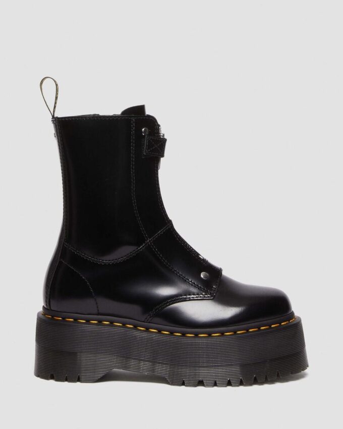 Bottes à plateforme en cuir Jetta Max Bottes à plateforme en cuir Jetta Max
