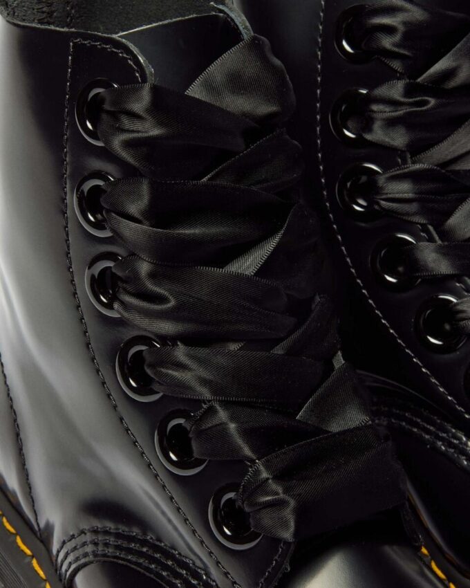 Bottes à plateforme en cuir pour femmes Molly Bottes à plateforme en cuir pour femmes Molly