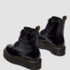 Bottes à plateforme en cuir pour femmes Molly Bottes à plateforme en cuir pour femmes Molly