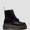 Bottes à plateforme en cuir pour femmes Molly Bottes à plateforme en cuir pour femmes Molly