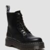 Bottes à plateforme en Smooth Leather blanc Jadon White Stitch Bottes à plateforme en Smooth Leather blanc Jadon White Stitch