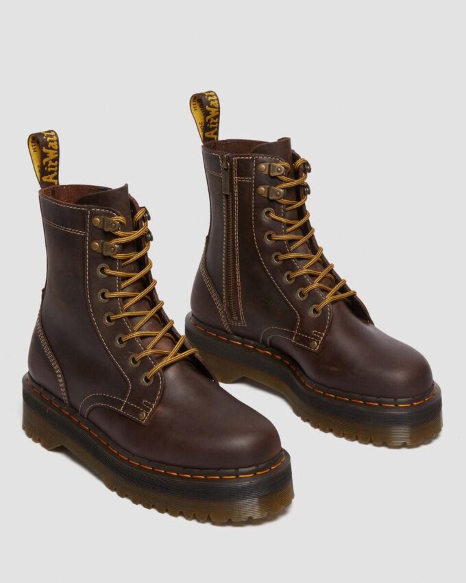 Bottes à plateforme JADON ARC Crazy Horse Bottes à plateforme JADON ARC Crazy Horse