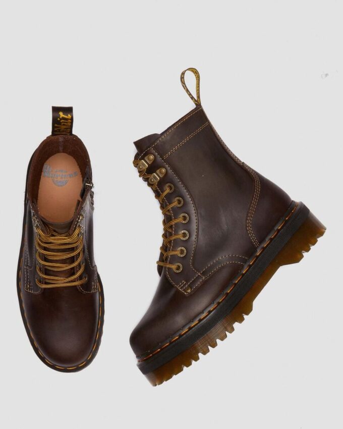 Bottes à plateforme JADON ARC Crazy Horse Bottes à plateforme JADON ARC Crazy Horse