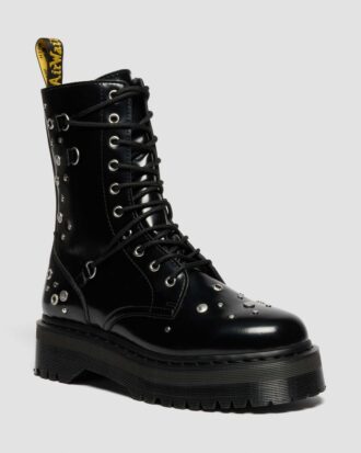 Bottes à plateforme Jadon Hi en cuir Buttero clouté