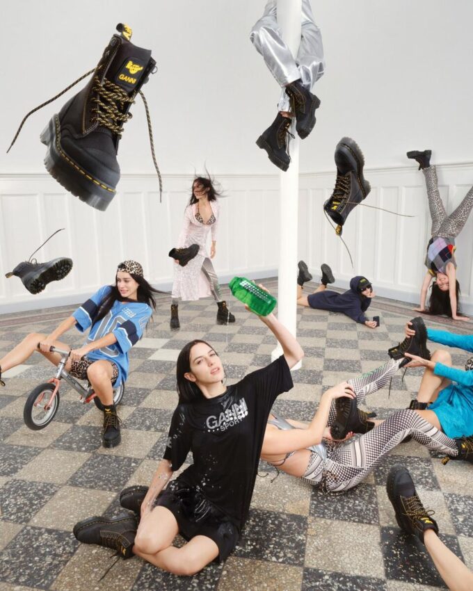 Bottes à plateforme ultra-résistantes GANNI JADON Bottes à plateforme ultra-résistantes GANNI JADON