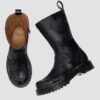 Bottes REJENA en cuir embossé croco Bottes REJENA en cuir embossé croco