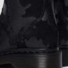 Bottes REJENA en cuir embossé croco Bottes REJENA en cuir embossé croco