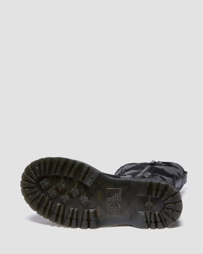 Bottes REJENA en cuir embossé croco Bottes REJENA en cuir embossé croco