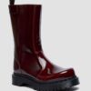 Bottes Rejena en cuir laqué