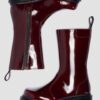Bottes Rejena en cuir laqué