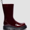 Bottes Rejena en cuir laqué
