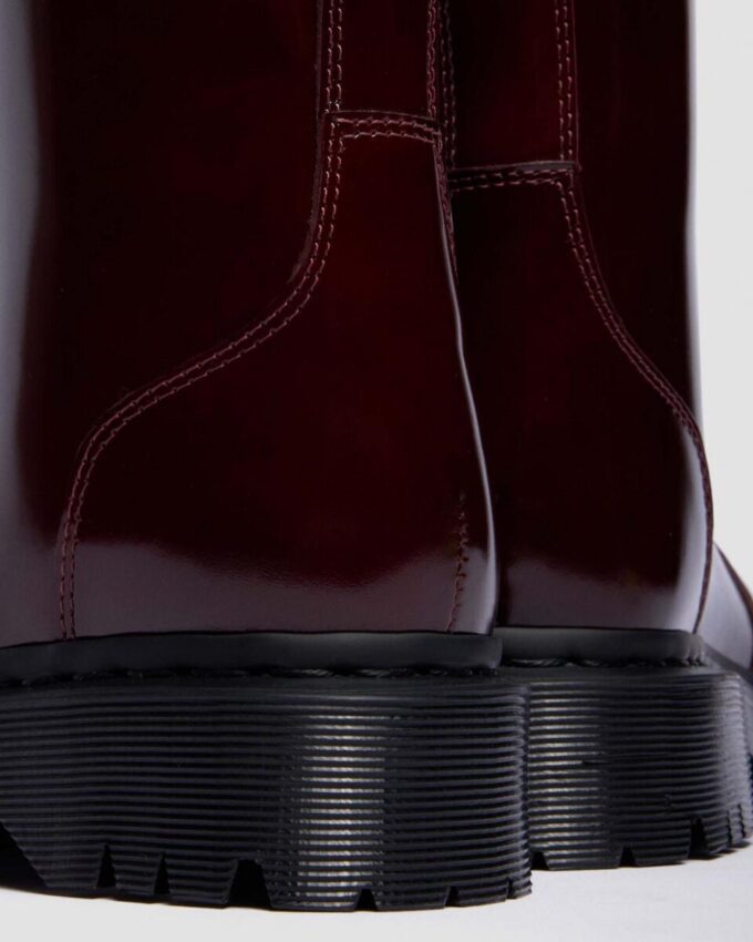 Bottes Rejena en cuir laqué