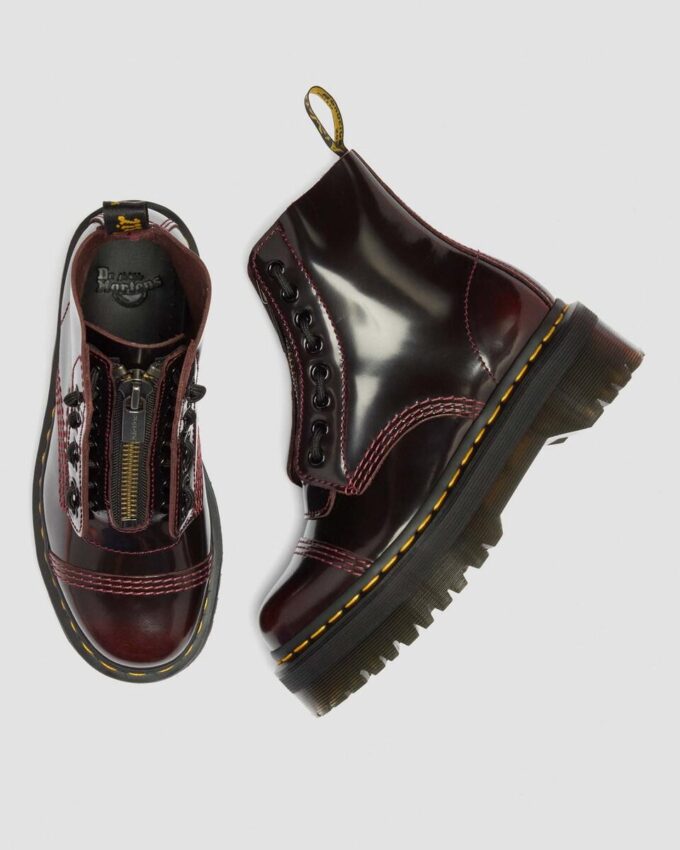 Bottes à semelles compensées en Arcadia Leather pour femmes de Sinclair Bottes à semelles compensées en Arcadia Leather pour femmes de Sinclair