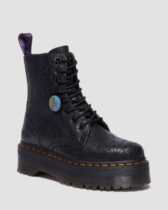 Bottes à semelles compensées en cuir Jadon Wednesday