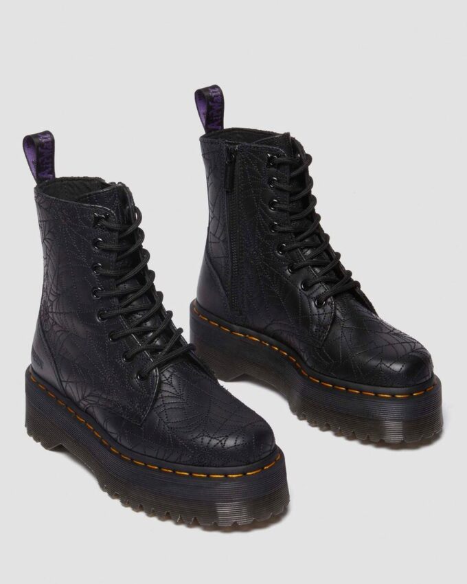 Bottes à semelles compensées en cuir Jadon Wednesday Bottes à semelles compensées en cuir Jadon Wednesday