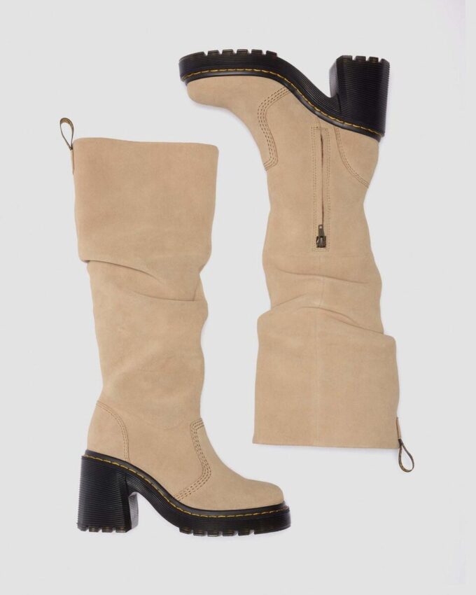Bottes à talons en daim KASEY Bottes à talons en daim KASEY