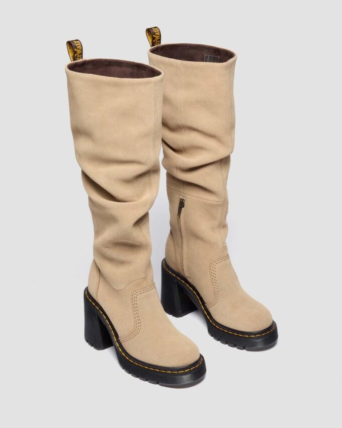 Bottes à talons en daim KASEY Bottes à talons en daim KASEY