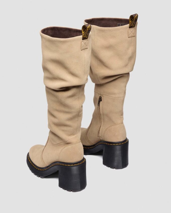 Bottes à talons en daim KASEY Bottes à talons en daim KASEY