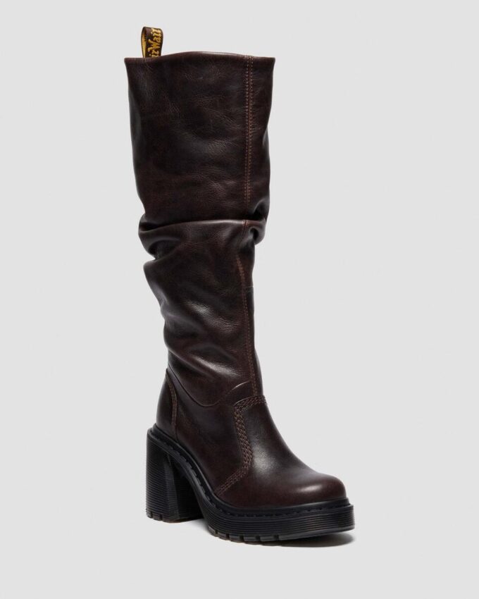 Bottes à talons hauts en cuir Kasey Kinsley
