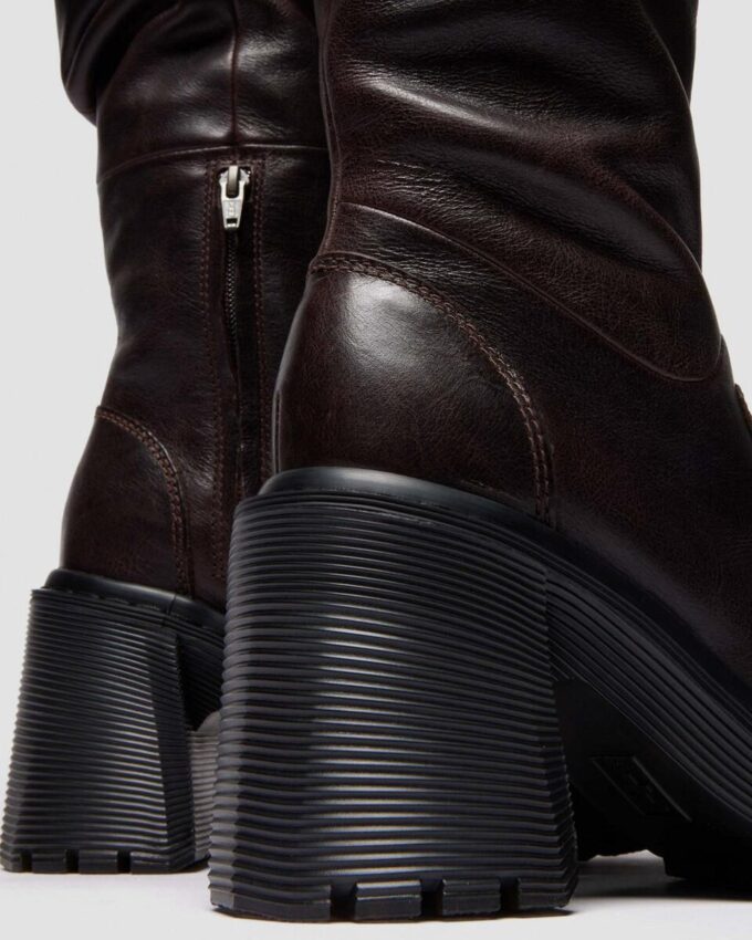 Bottes à talons hauts en cuir Kasey Kinsley