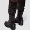 Bottes à talons hauts en cuir Kasey Kinsley