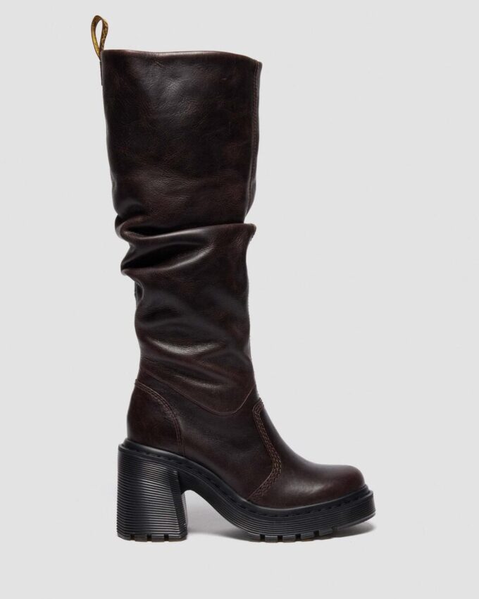 Bottes à talons hauts en cuir Kasey Kinsley