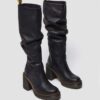 Bottes à talons hauts en Virginia Leather Kasey Bottes à talons hauts en Virginia Leather Kasey