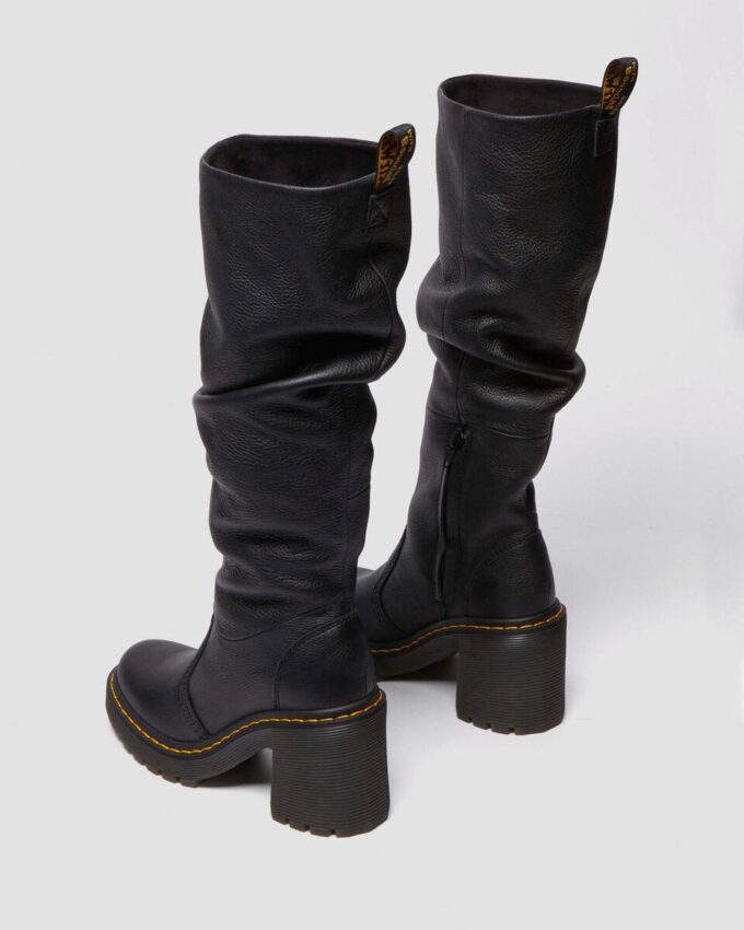 Bottes à talons hauts en Virginia Leather Kasey Bottes à talons hauts en Virginia Leather Kasey