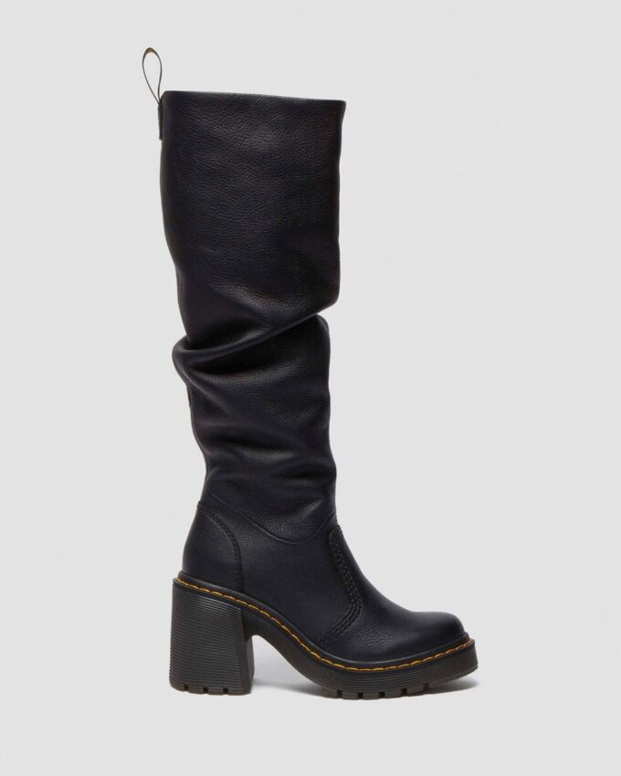 Bottes à talons hauts en Virginia Leather Kasey Bottes à talons hauts en Virginia Leather Kasey