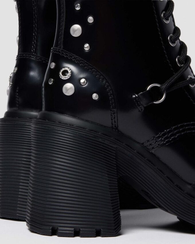 Bottes à talons évasés en cuir Buttero cloutées CHESNEY Bottes à talons évasés en cuir Buttero cloutées CHESNEY