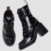 Bottes à talons évasés en cuir Buttero cloutées CHESNEY Bottes à talons évasés en cuir Buttero cloutées CHESNEY