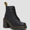 Bottes à talons évasés et lacets en cuir Jesy Sendal Bottes à talons évasés et lacets en cuir Jesy Sendal