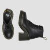 Bottes à talons évasés et lacets en cuir Jesy Sendal Bottes à talons évasés et lacets en cuir Jesy Sendal