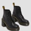 Bottes à talons évasés et lacets en cuir Jesy Sendal Bottes à talons évasés et lacets en cuir Jesy Sendal