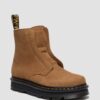 Bottes ZEBZAG LACELESS à enfiler, doublées et chaudes, en nubuck Bottes ZEBZAG LACELESS à enfiler, doublées et chaudes, en nubuck