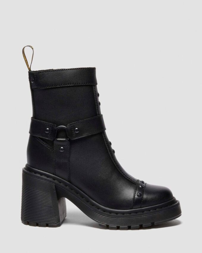 BOTTINES CHELSEA À TALONS EN CUIR SPENCE HARNESS SENDAL BOTTINES CHELSEA À TALONS EN CUIR SPENCE HARNESS SENDAL