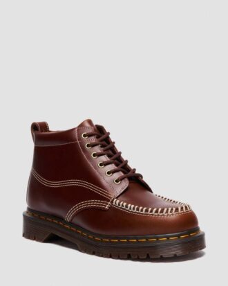Bottines en cuir à bout rond LOWELL CHUKKA