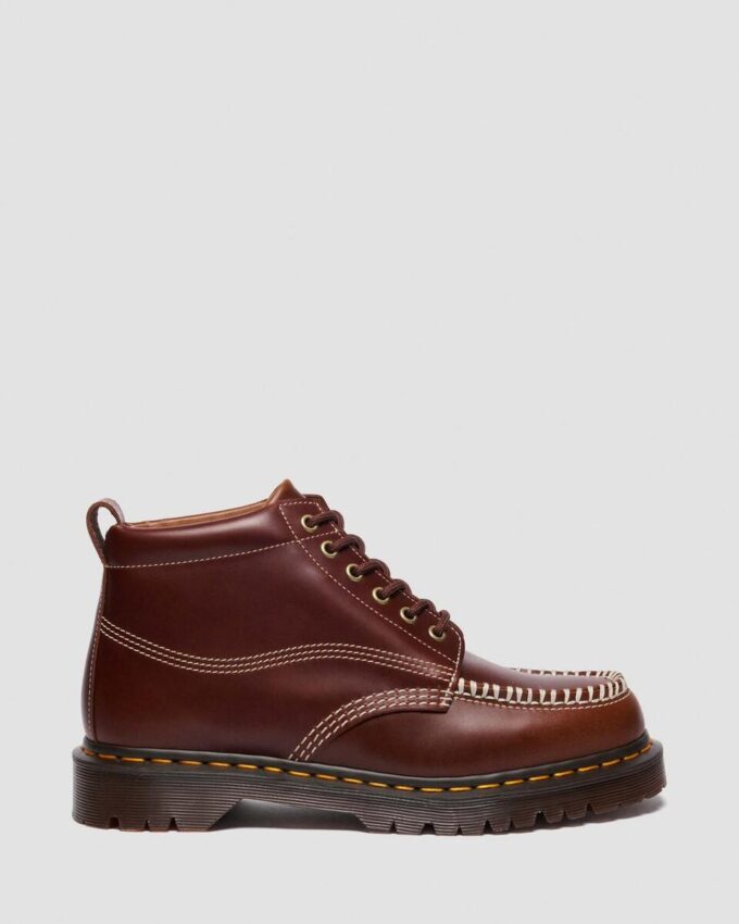 Bottines en cuir à bout rond LOWELL CHUKKA Bottines en cuir à bout rond LOWELL CHUKKA