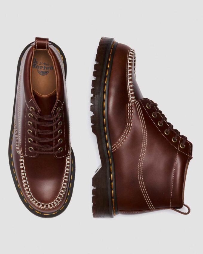 Bottines en cuir à bout rond LOWELL CHUKKA Bottines en cuir à bout rond LOWELL CHUKKA