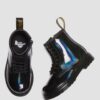 BOTTINES À LACETS EN PATENT LEATHER RAINBOW 1460 POUR ENFANTS BOTTINES À LACETS EN PATENT LEATHER RAINBOW 1460 POUR ENFANTS