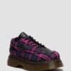 BUZZ 5-EYE Chaussures à lacets en tartan et cuir BUZZ 5-EYE Chaussures à lacets en tartan et cuir