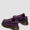 BUZZ 5-EYE Chaussures à lacets en tartan et cuir BUZZ 5-EYE Chaussures à lacets en tartan et cuir