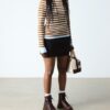 BUZZ 8-EYE Bottines à lacets en cuir Grizzly BUZZ 8-EYE Bottines à lacets en cuir Grizzly