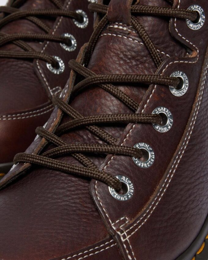 BUZZ 8-EYE Bottines à lacets en cuir Grizzly BUZZ 8-EYE Bottines à lacets en cuir Grizzly