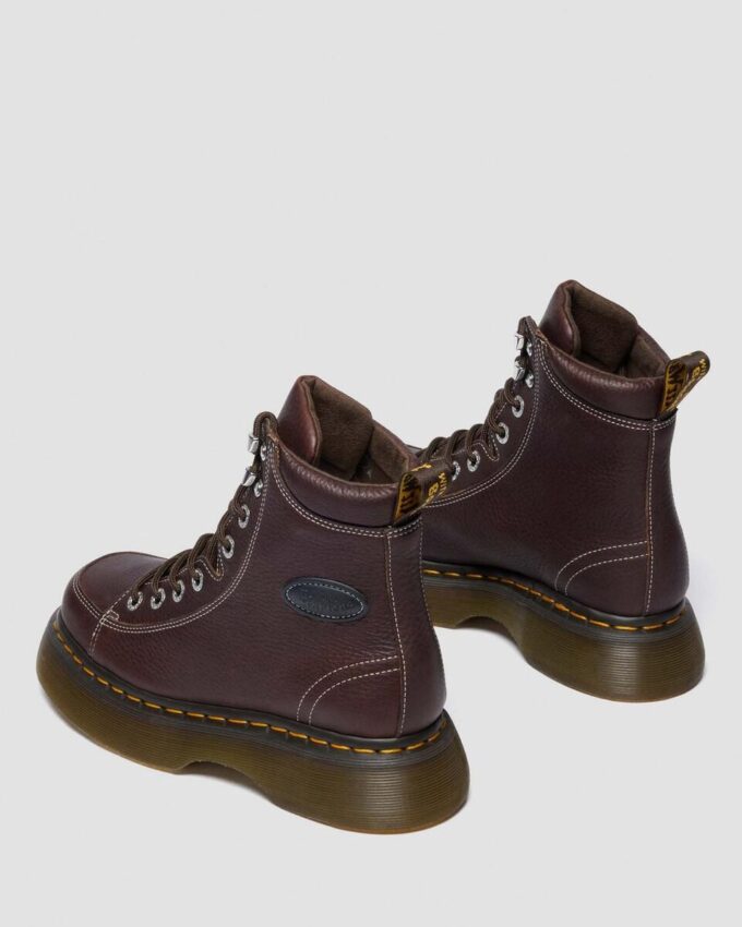 BUZZ 8-EYE Bottines à lacets en cuir Grizzly BUZZ 8-EYE Bottines à lacets en cuir Grizzly