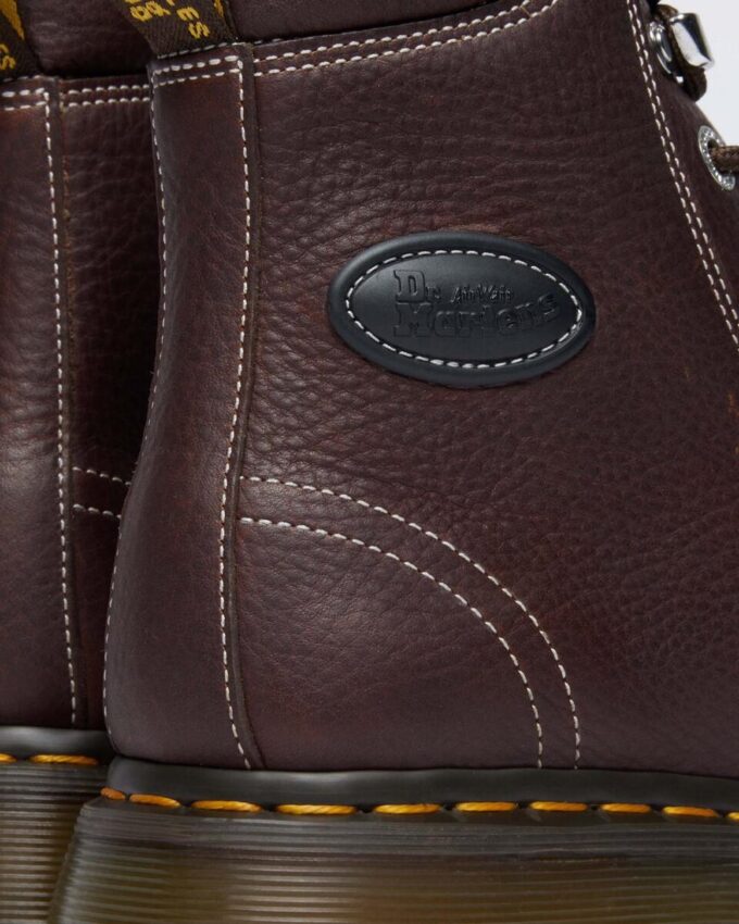 BUZZ 8-EYE Bottines à lacets en cuir Grizzly BUZZ 8-EYE Bottines à lacets en cuir Grizzly