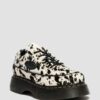 BUZZ Chaussures à 5 œillets en cuir dalmatien BUZZ Chaussures à 5 œillets en cuir dalmatien
