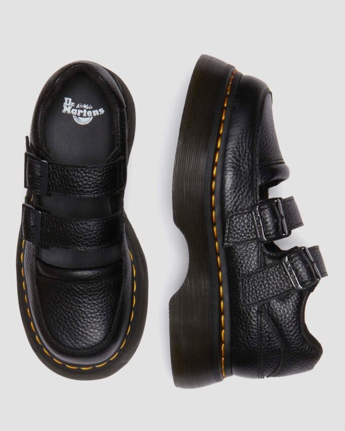 Buzz Chaussures Mary Jane en cuir nappa foulé Buzz Chaussures Mary Jane en cuir nappa foulé
