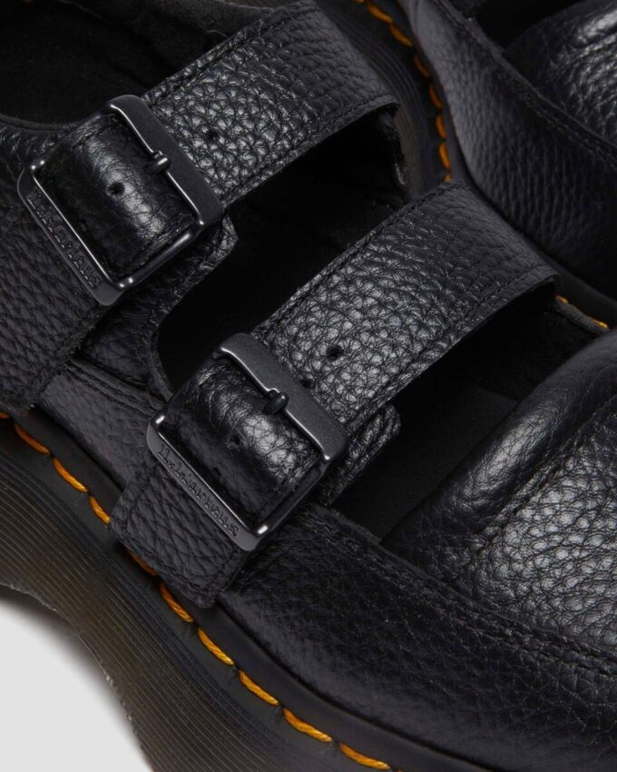 Buzz Chaussures Mary Jane en cuir nappa foulé Buzz Chaussures Mary Jane en cuir nappa foulé