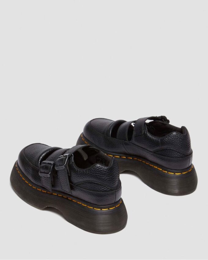 Buzz Chaussures Mary Jane en cuir nappa foulé Buzz Chaussures Mary Jane en cuir nappa foulé